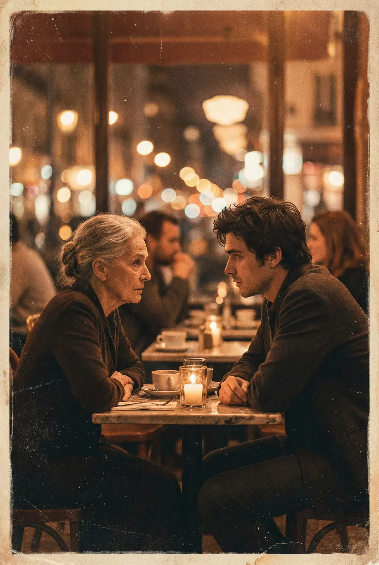 咖啡馆中的对视 - 伦理片 伦理电影推荐